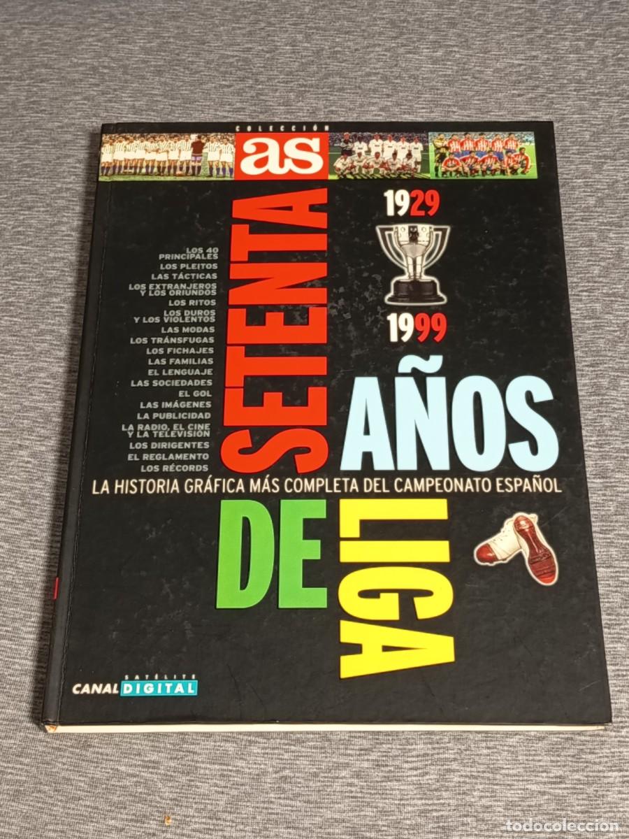 Cromos de f&uacute;tbol: SETENTA A&Ntilde;OS DE LIGA DIARIO &rdquo; AS &rdquo; COMPLETO