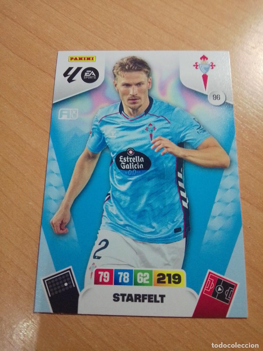 Cromos de f&uacute;tbol: 96 STARFELT DEL CELTA 25 26 ADRENALYN XL 2025 2026 NUEVA