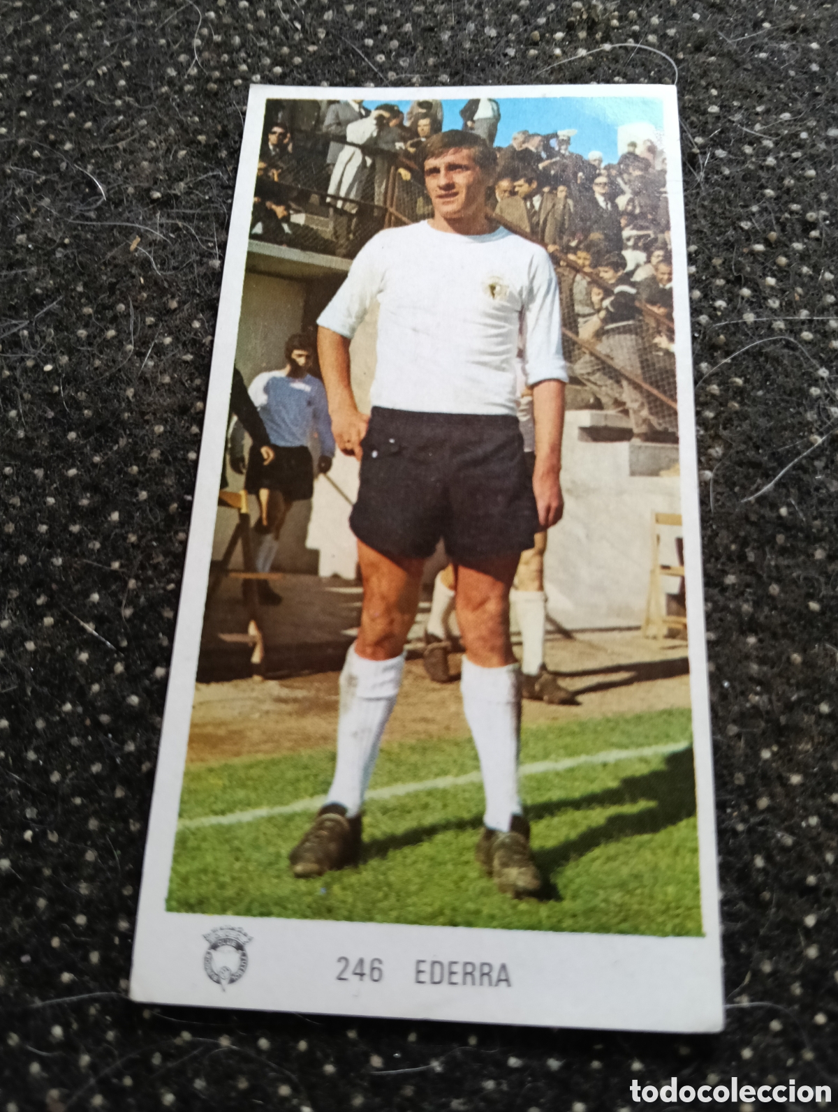 Cromos de f&uacute;tbol: N&deg; 246 Ederra Burgos Ruiz Romero 1971-1972. 71-72. Nunca pegado