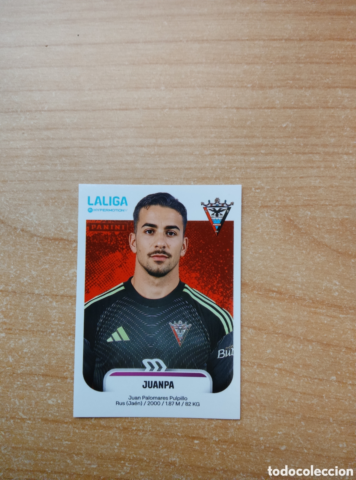 Cromos de f&uacute;tbol: 309 JUANPA MIRANDES LIGA HYPERMOTION 2025 2026