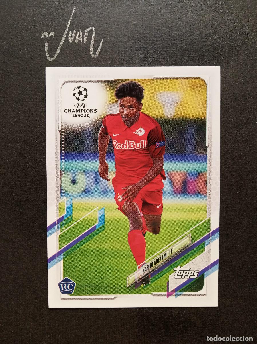 Cromos de f&uacute;tbol: N&ordm; 99 ROOKIE ADEYEMI SALZBURG BARCELONA 2026 ⚽ TOPPS &reg; UCL CHAMPIONS JAPAN EDITION 2020 2021 20 21