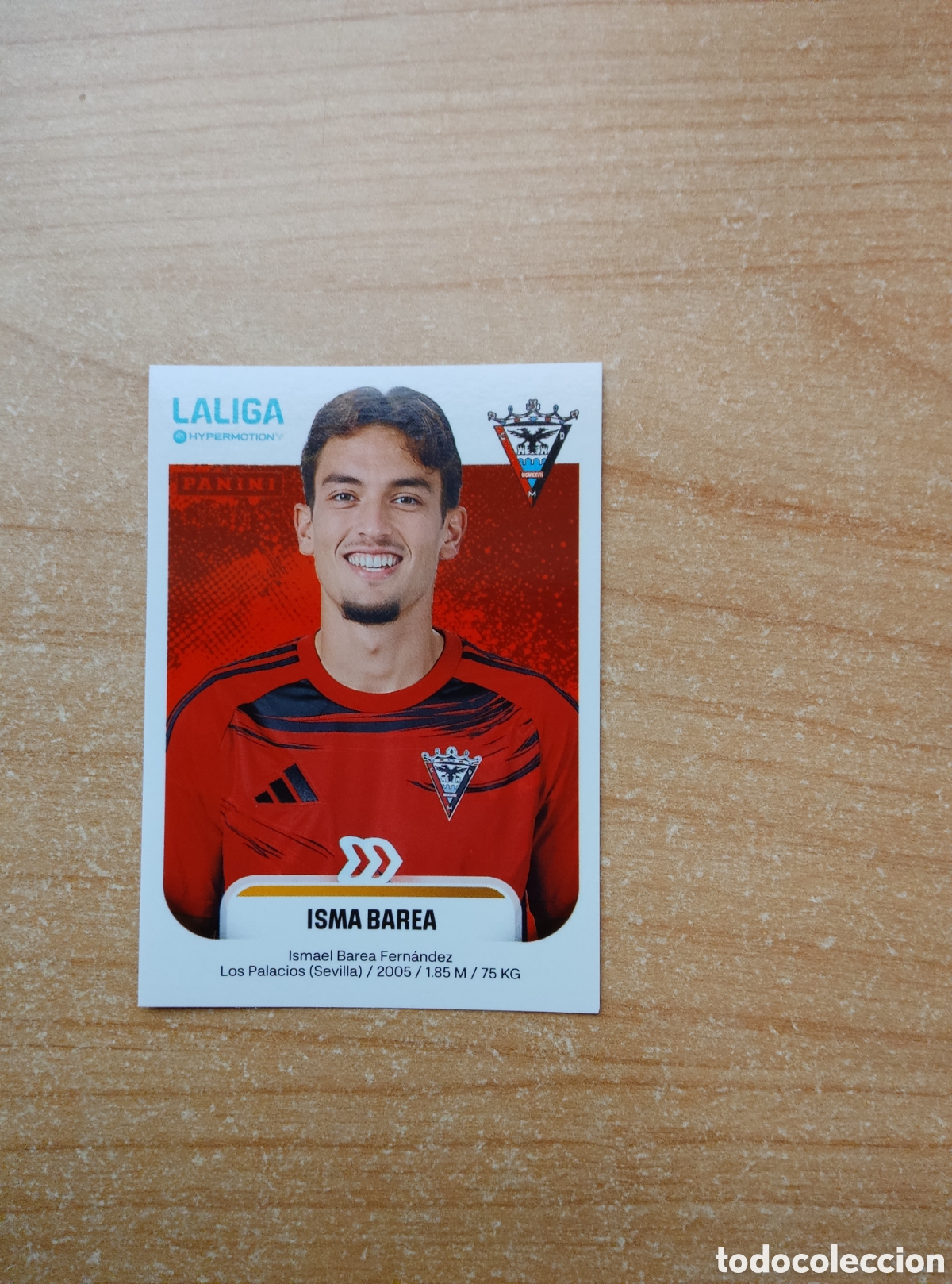 Cromos de f&uacute;tbol: 317 ISMA BAREA MIRANDES LIGA HYPERMOTION 2025 2026