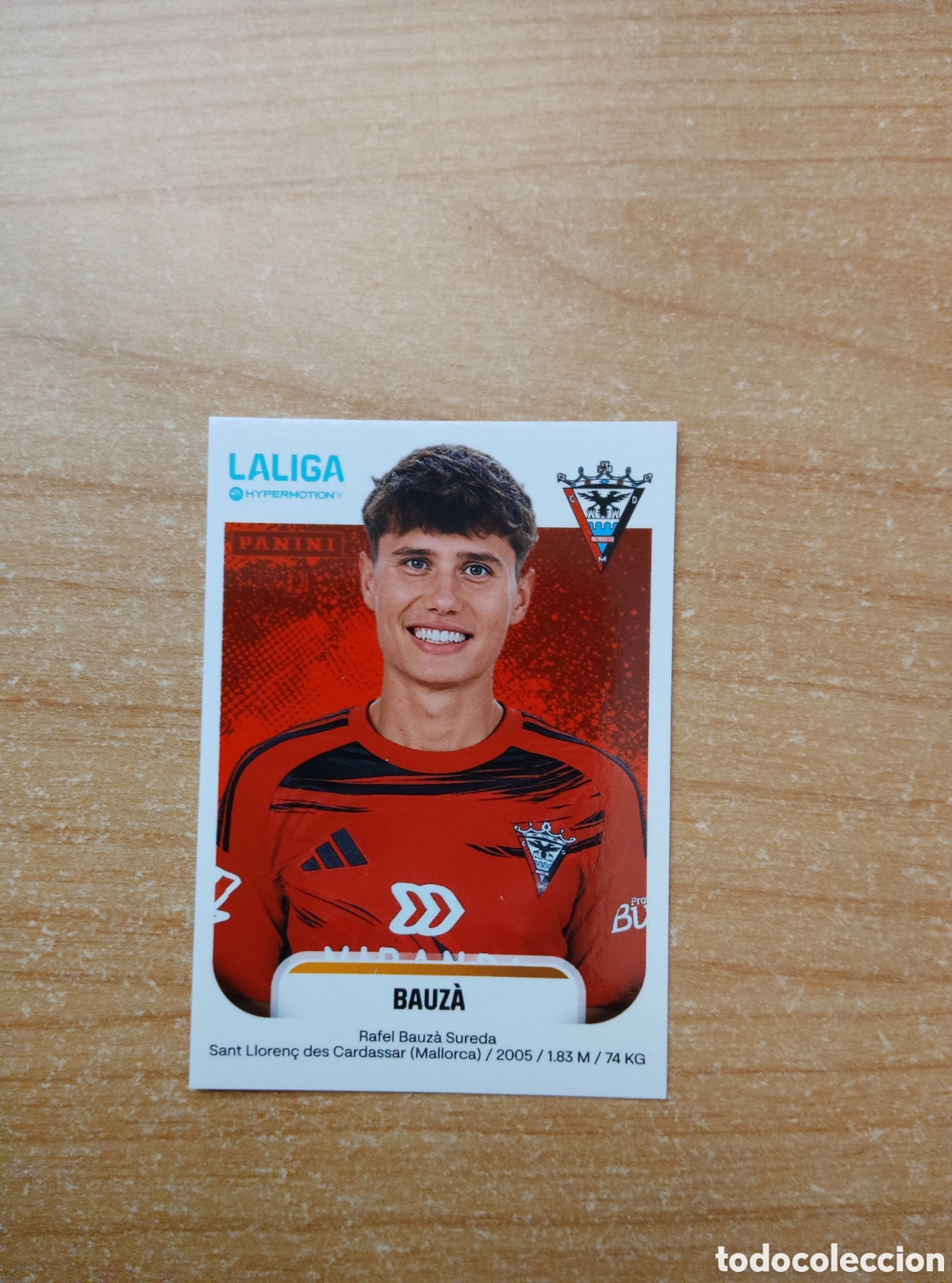 Cromos de Futebol: 318 BAUZA MIRANDES LIGA HYPERMOTION 2025 2026