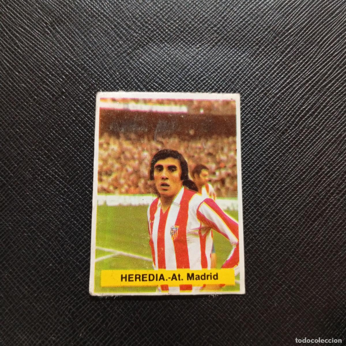 Cromos de Futebol: HEREDIA AT MADRID FINI 1975 1976 CROMO FUTBOL LIGA 75 76 - DESPEGADO - A124 PG208
