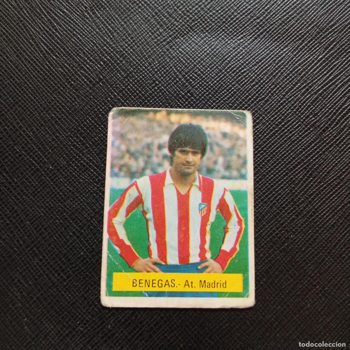 Cromos de Futebol: BENEGAS AT MADRID FINI 1975 1976 CROMO FUTBOL LIGA 75 76 - DESPEGADO - A124 PG208