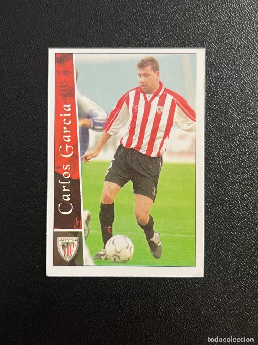 Cromos de Futebol: 589 CARLOS GARC&Iacute;A ATHLETIC CLUB BILBAO FICHAS DE LA LIGA PLUS 2002 2003 MUNDICROMO 02 03