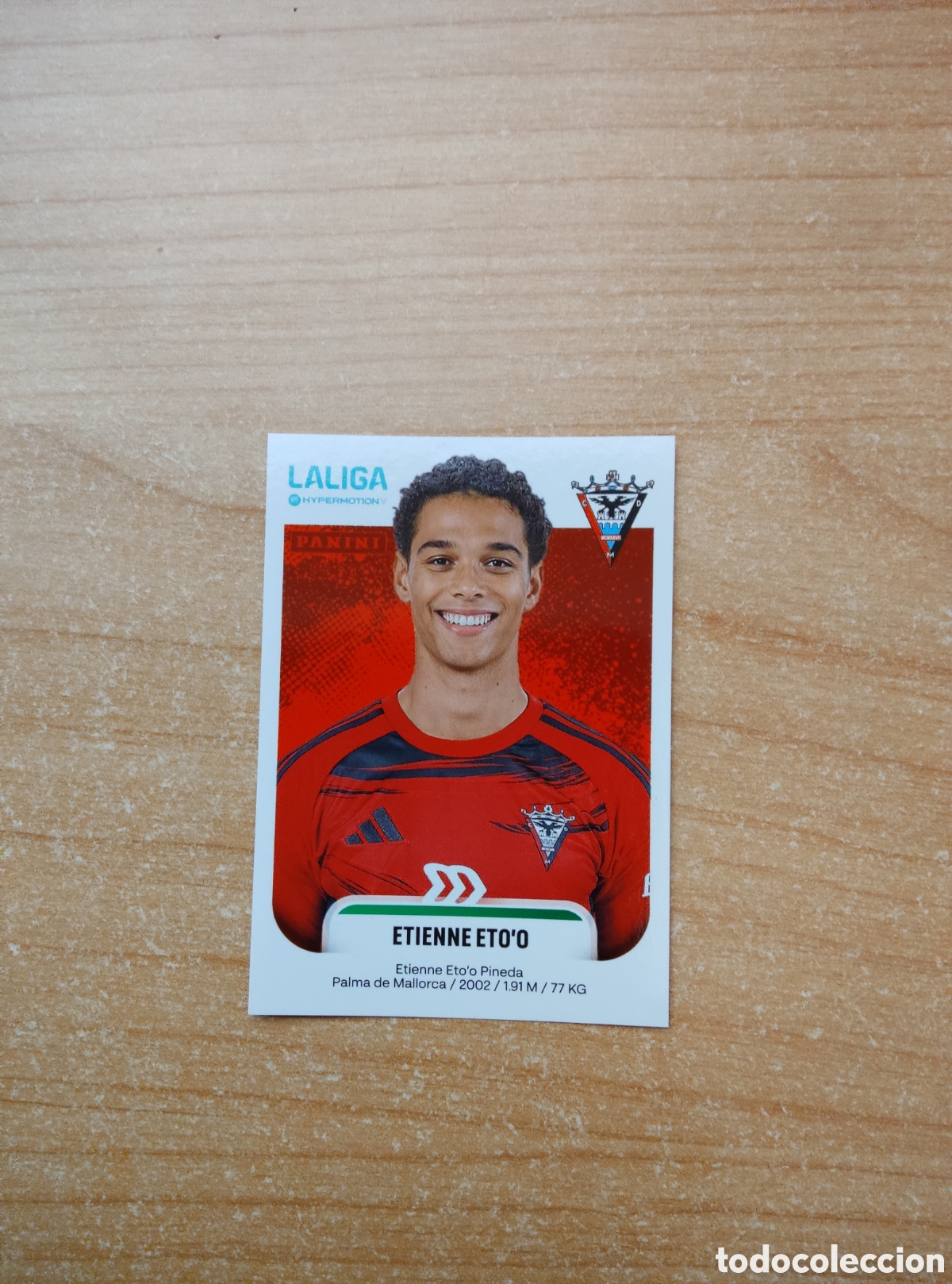 Cromos de Futebol: 322 ETIENNE ETOO MIRANDES LIGA HYPERMOTION 2025 2026