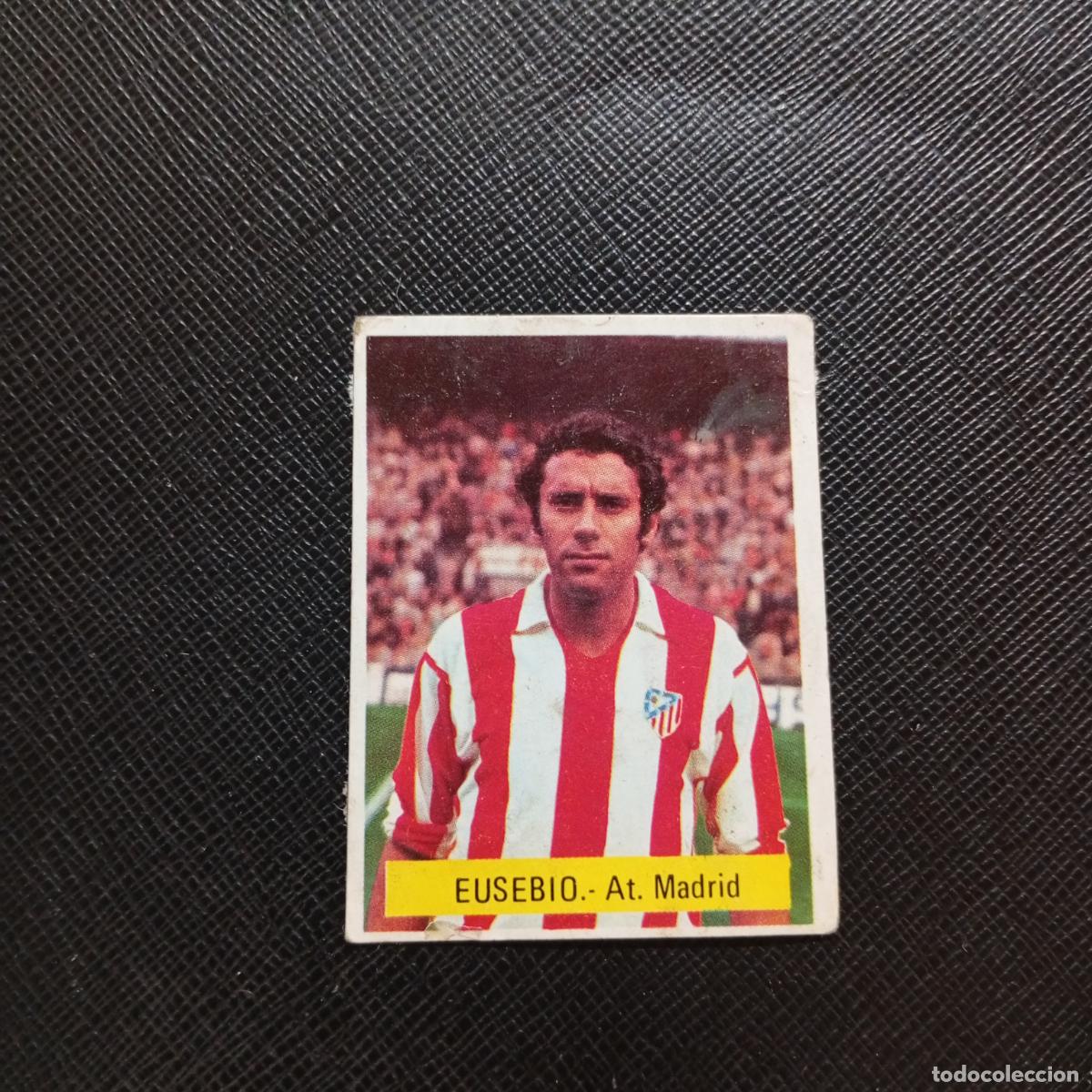 Cromos de Futebol: EUSEBIO AT MADRID FINI 1975 1976 CROMO FUTBOL LIGA 75 76 - DESPEGADO - A124 PG208