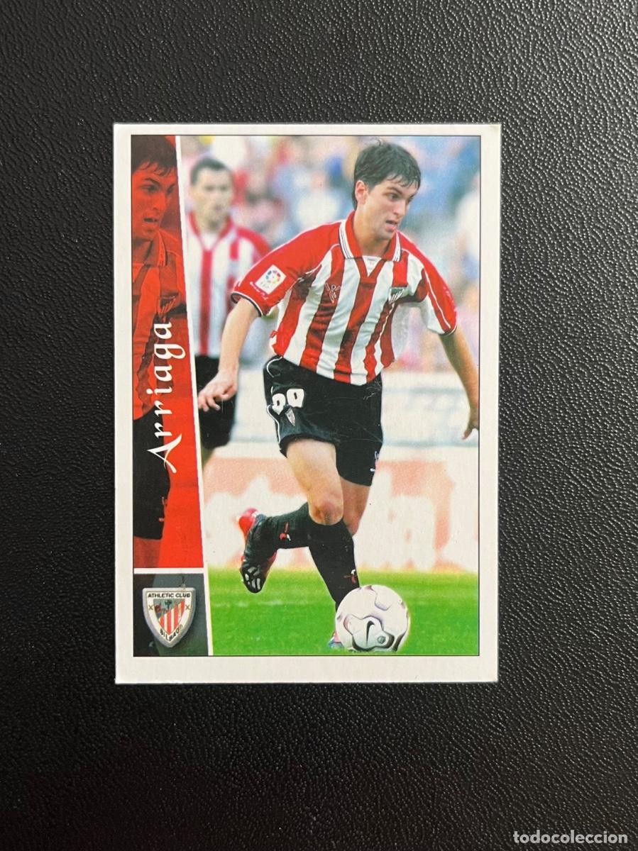 Cromos de Futebol: 638 JOSEBA ARRIAGA ATHLETIC CLUB BILBAO FICHAS DE LA LIGA PLUS 2002 2003 MUNDICROMO 02 03