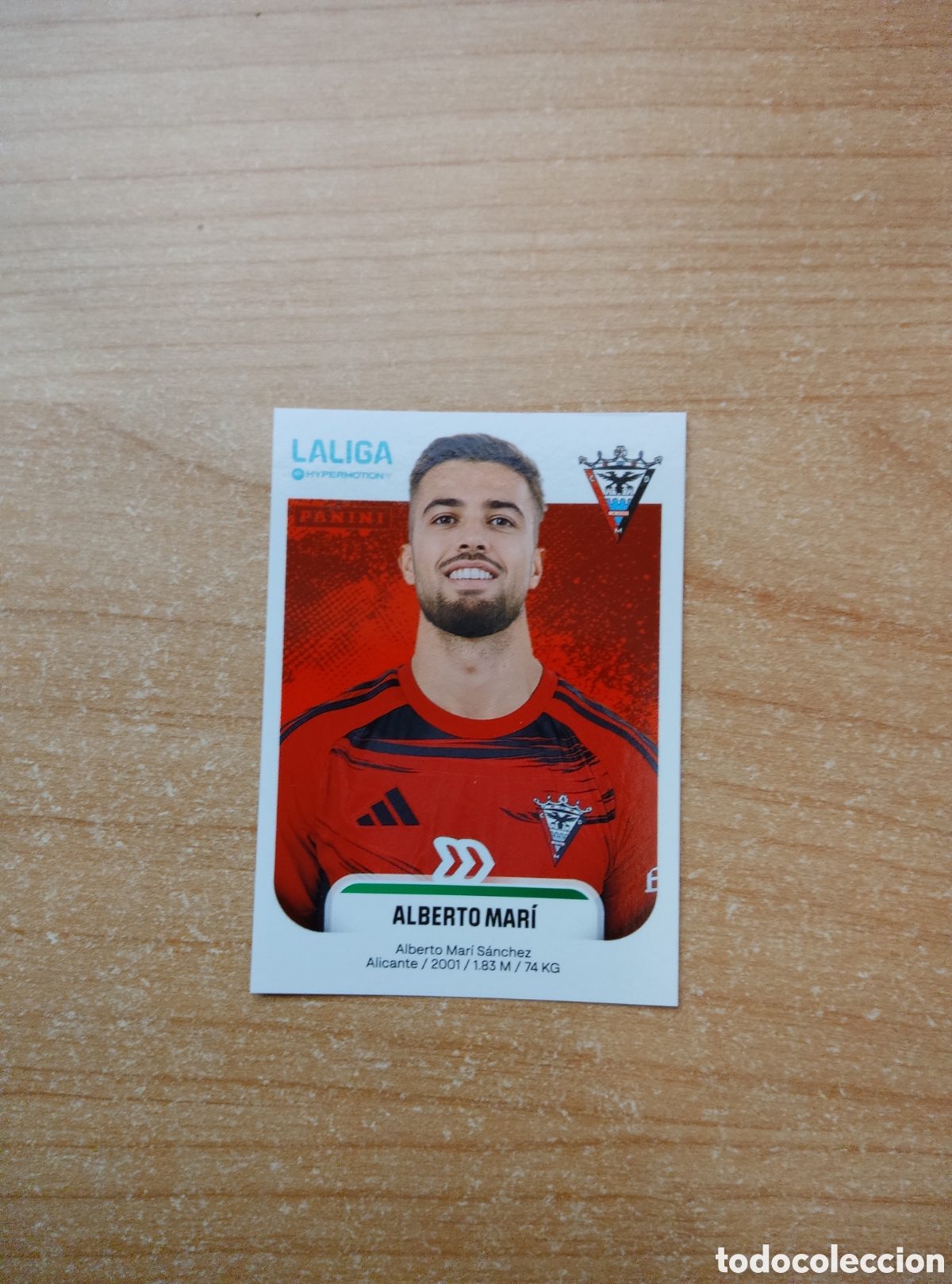 Cromos de Futebol: 323 ALBERTO MARI MIRANDES LIGA HYPERMOTION 2025 2026