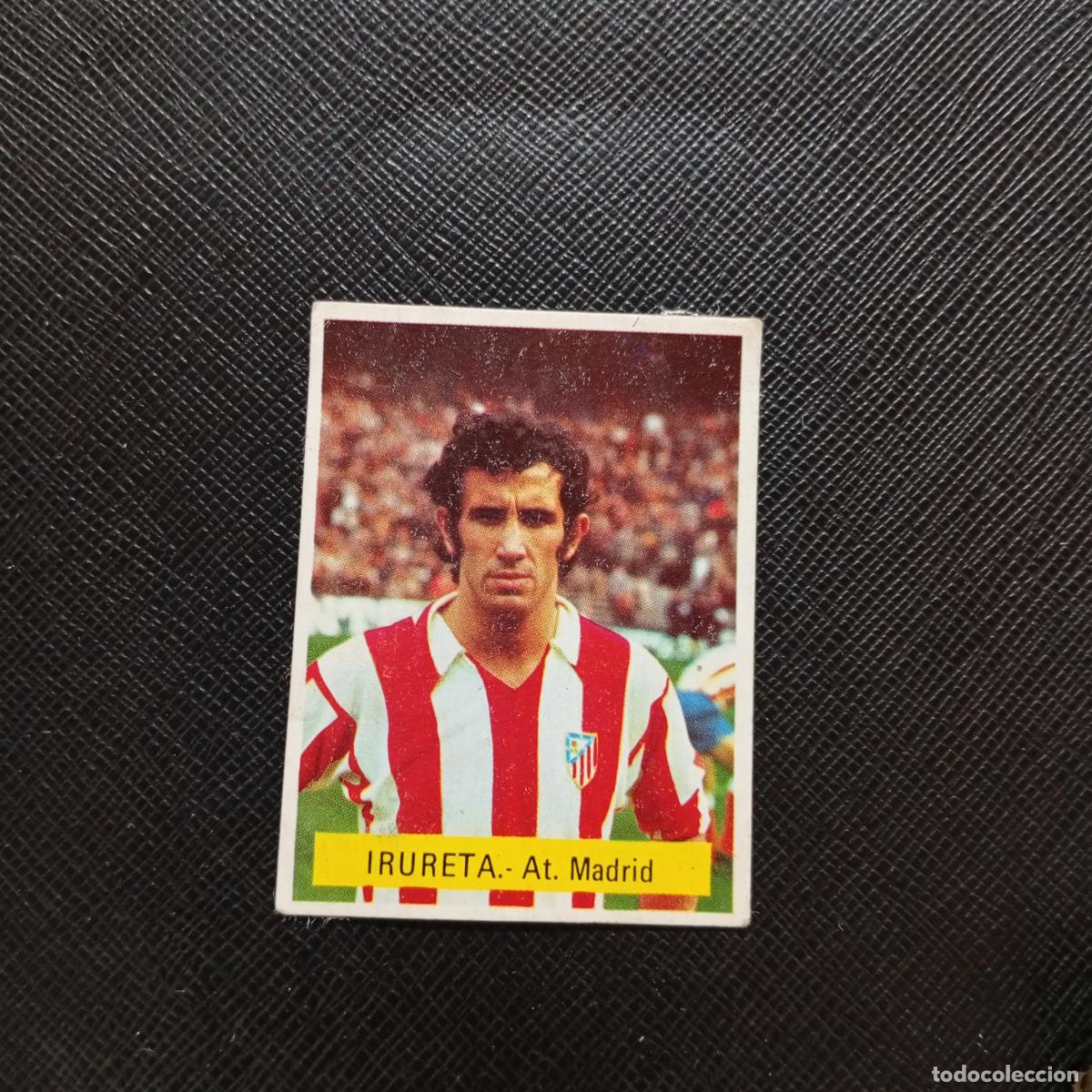 Cromos de Futebol: IRURETA AT MADRID FINI 1975 1976 CROMO FUTBOL LIGA 75 76 - DESPEGADO - A124 PG217