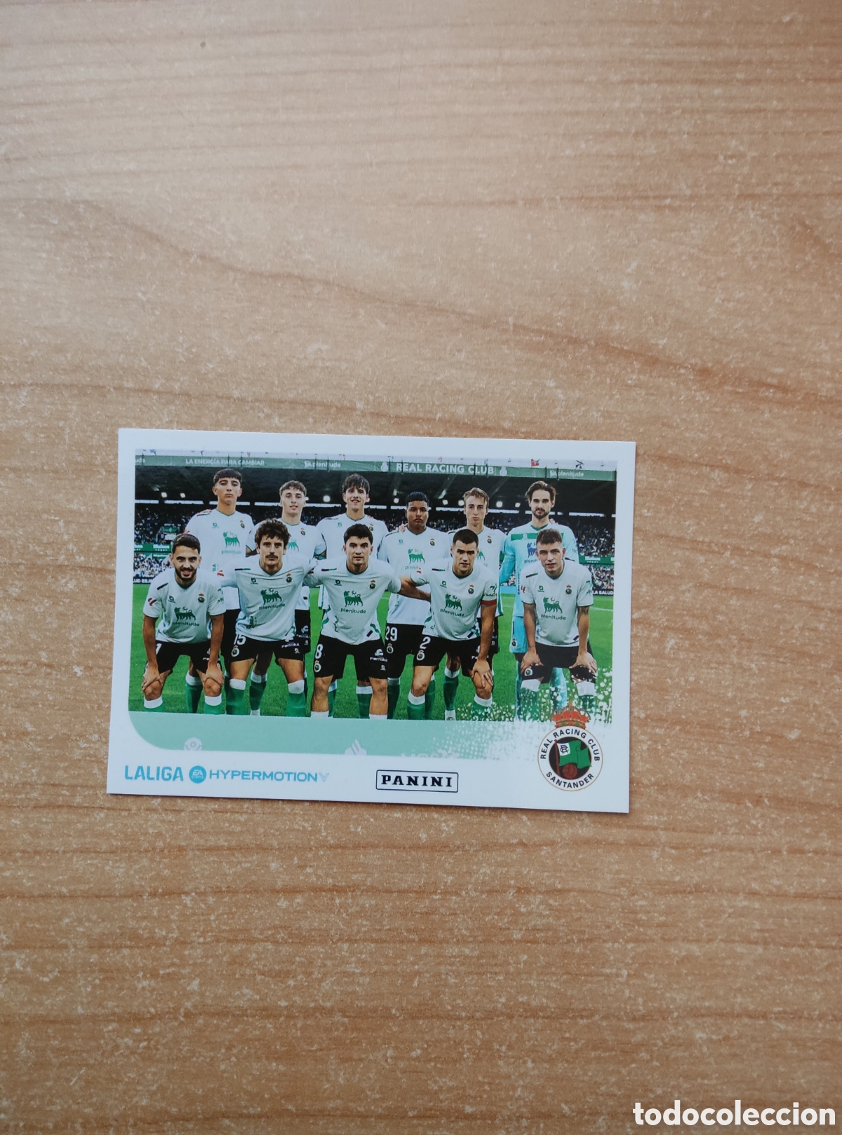 Cartes &agrave; collectionner de Football: 326 EQUIPO RACING SANTANDER LIGA HYPERMOTION 2025 2026
