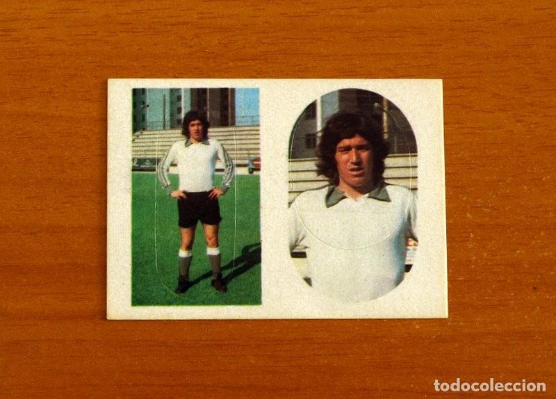 Football Stickers: Racing de Santander - N&ordm; 422, 411, Ge&ntilde;upi - Editorial Maga 1975-1976, 75-76 - Nunca pegado