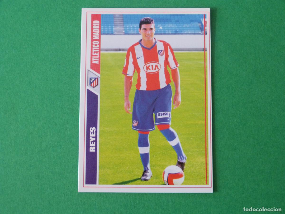 Football Stickers: TRADING CARD FUTBOL REYES ATLETICO DE MADRID N&ordm; 183 FICHAS LIGA MUNDICROMO 2007-2008/07-08