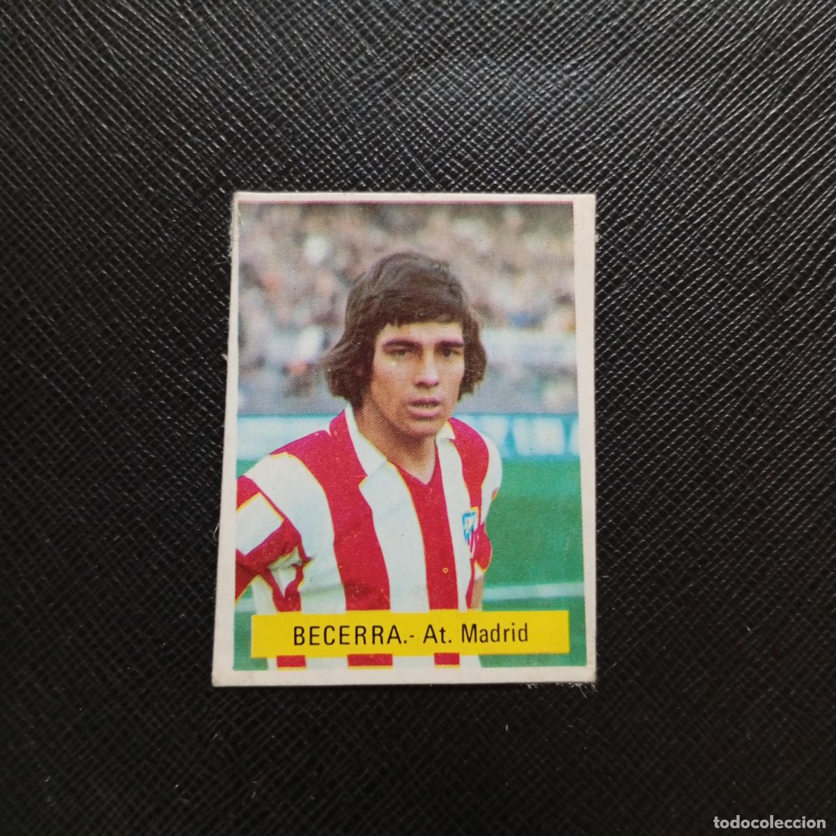 Cromos de f&uacute;tbol: BECERRA AT MADRID FINI 1975 1976 CROMO FUTBOL LIGA 75 76 - DESPEGADO - A124 PG217