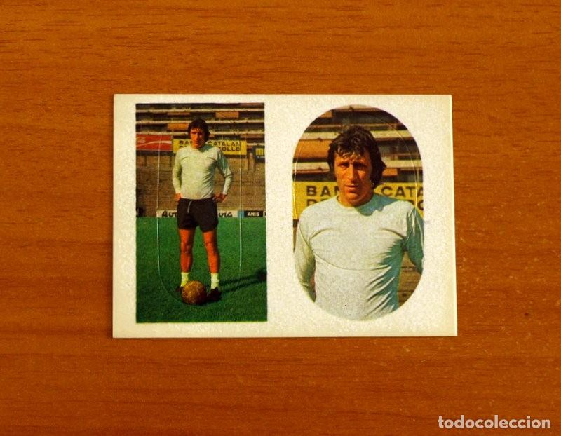 Cromos de f&uacute;tbol: Racing de Santander - N&ordm; 425, 414, Ufarte - Editorial Maga 1975-1976, 75-76 - Nunca pegado