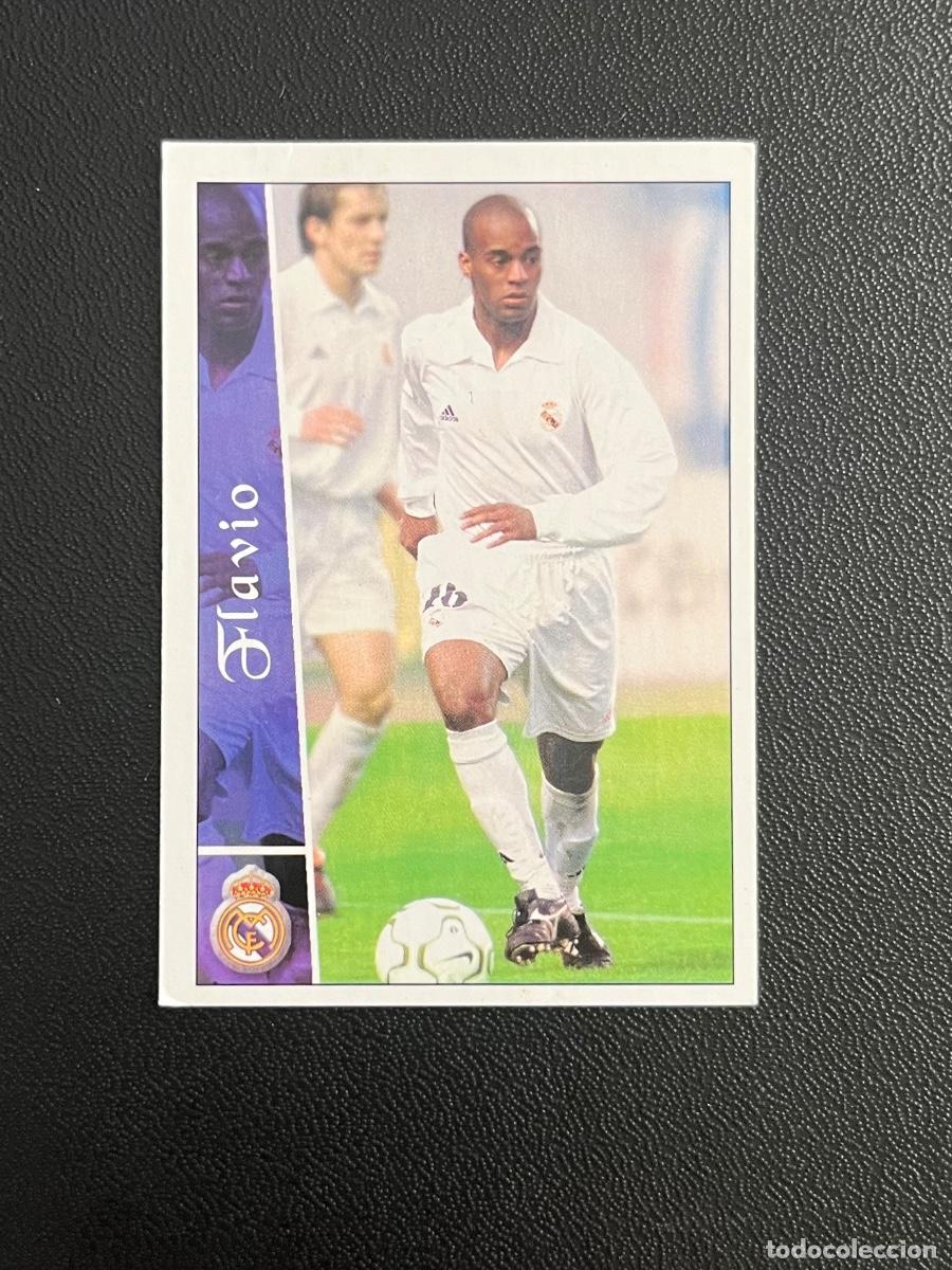 Cromos de f&uacute;tbol: 577 FLAVIO REAL MADRID FICHAS DE LA LIGA 2002 2003 MUNDICROMO 02 03