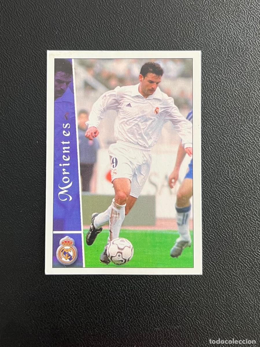 Cromos de f&uacute;tbol: 77 FERNANDO MORIENTES REAL MADRID FICHAS DE LA LIGA 2002 2003 MUNDICROMO 02 03