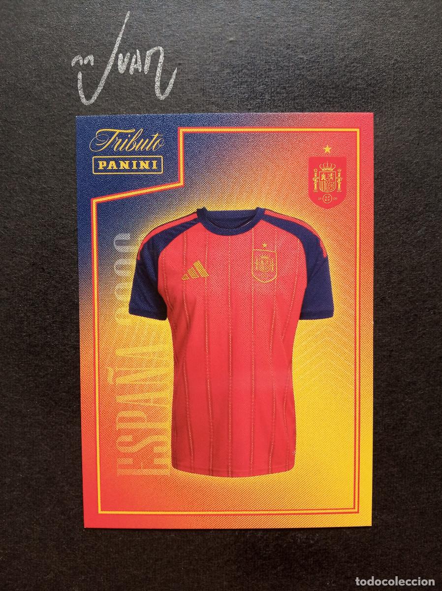 Figurine di Calcio: N&ordm; 36 CAMISETA ESPA&Ntilde;A ⚽ PANINI &reg; TRIBUTO SELECCION ESPA&Ntilde;OLA 2025 2026 MUNDIAL 25 26 NUEVO 2010