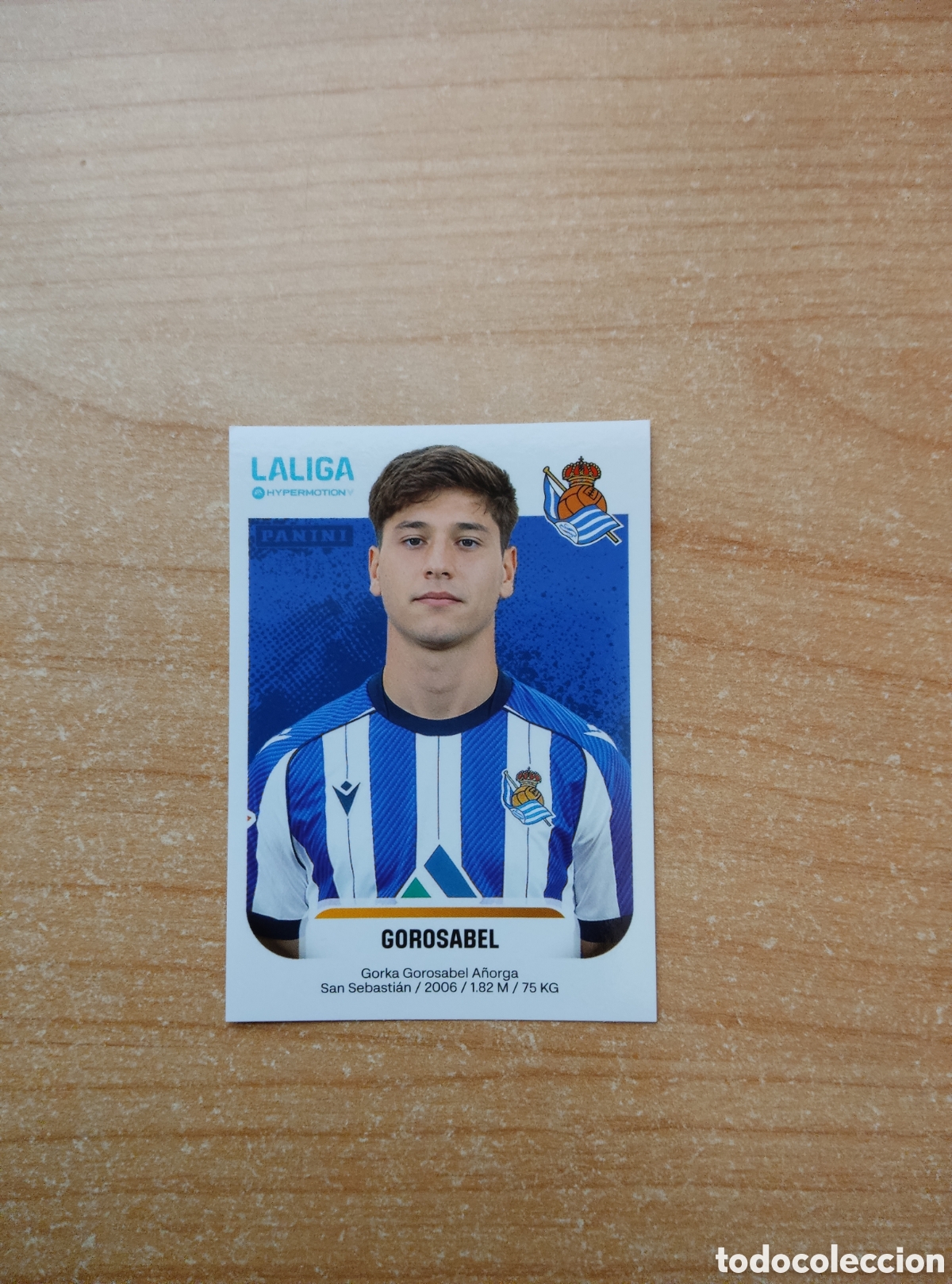 Fu&szlig;ball-Sticker: 355 GOROSABEL REAL SOCIEDAD B LIGA HYPERMOTION 2025 2026