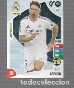 Fu&szlig;ball-Sticker: CROMO DE FUTBOL CASA XL -ADRENALYM Y PANINI N&ordm; 204 BIS DE A&Ntilde;O 2024 / 25 DEFENSA ASENCIO
