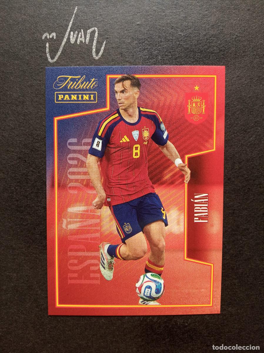 Figurine di Calcio: N&ordm; 54 FABIAN RUIZ ESPA&Ntilde;A PARIS PSG ⚽ PANINI &reg; TRIBUTO SELECCION ESPA&Ntilde;OLA 2025 2026 MUNDIAL 25 26