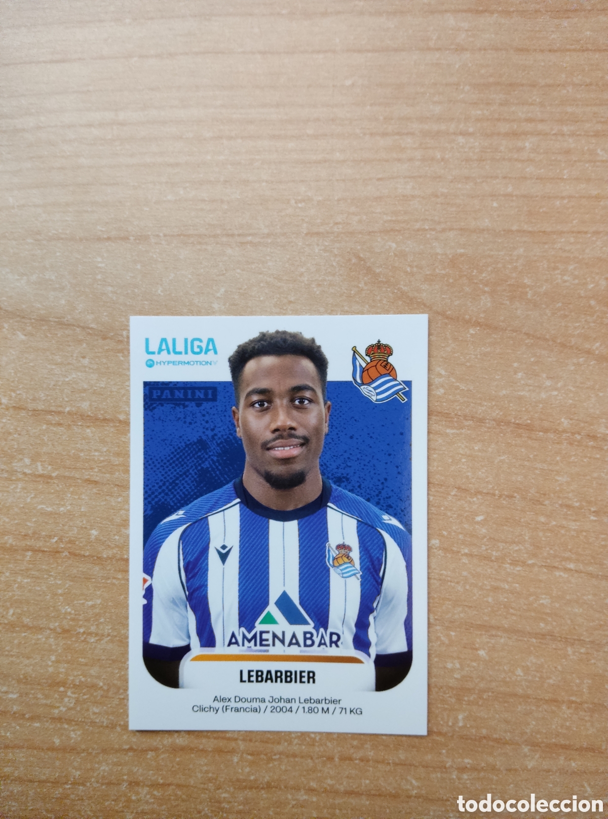 Fu&szlig;ball-Sticker: 356 LEBARBIER REAL SOCIEDAD B LIGA HYPERMOTION 2025 2026