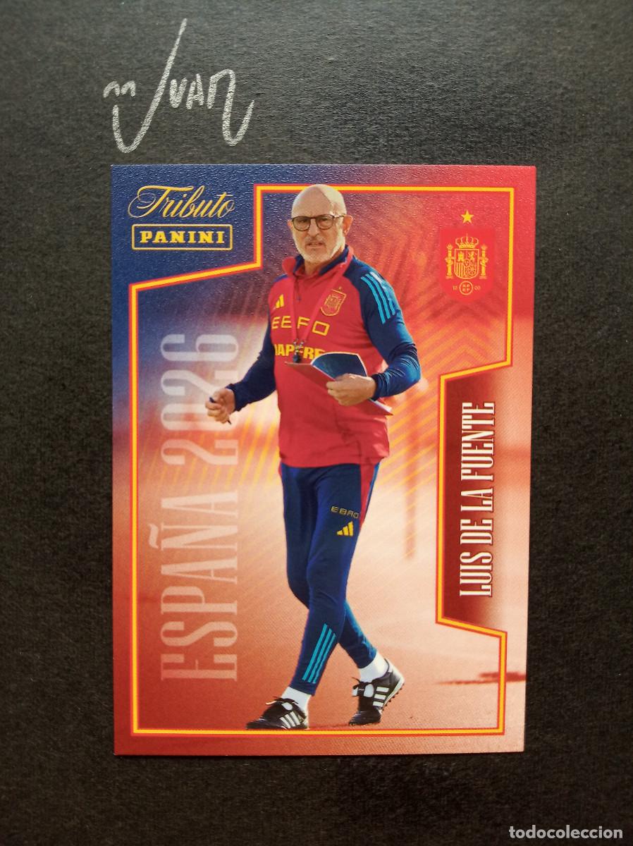 Figurine di Calcio: N&ordm; 68 LUIS DE LA FUENTE ESPA&Ntilde;A ATHLETIC⚽ PANINI &reg; TRIBUTO SELECCION ESPA&Ntilde;OLA 2025 2026 MUNDIAL 25 26