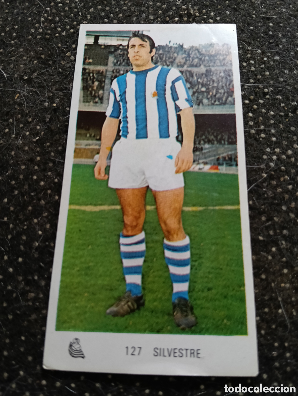 Figurine di Calcio: N&deg; 127 Silvestre Real Sociedad Ruiz Romero 1971-1972. 71-72. Nunca pegado