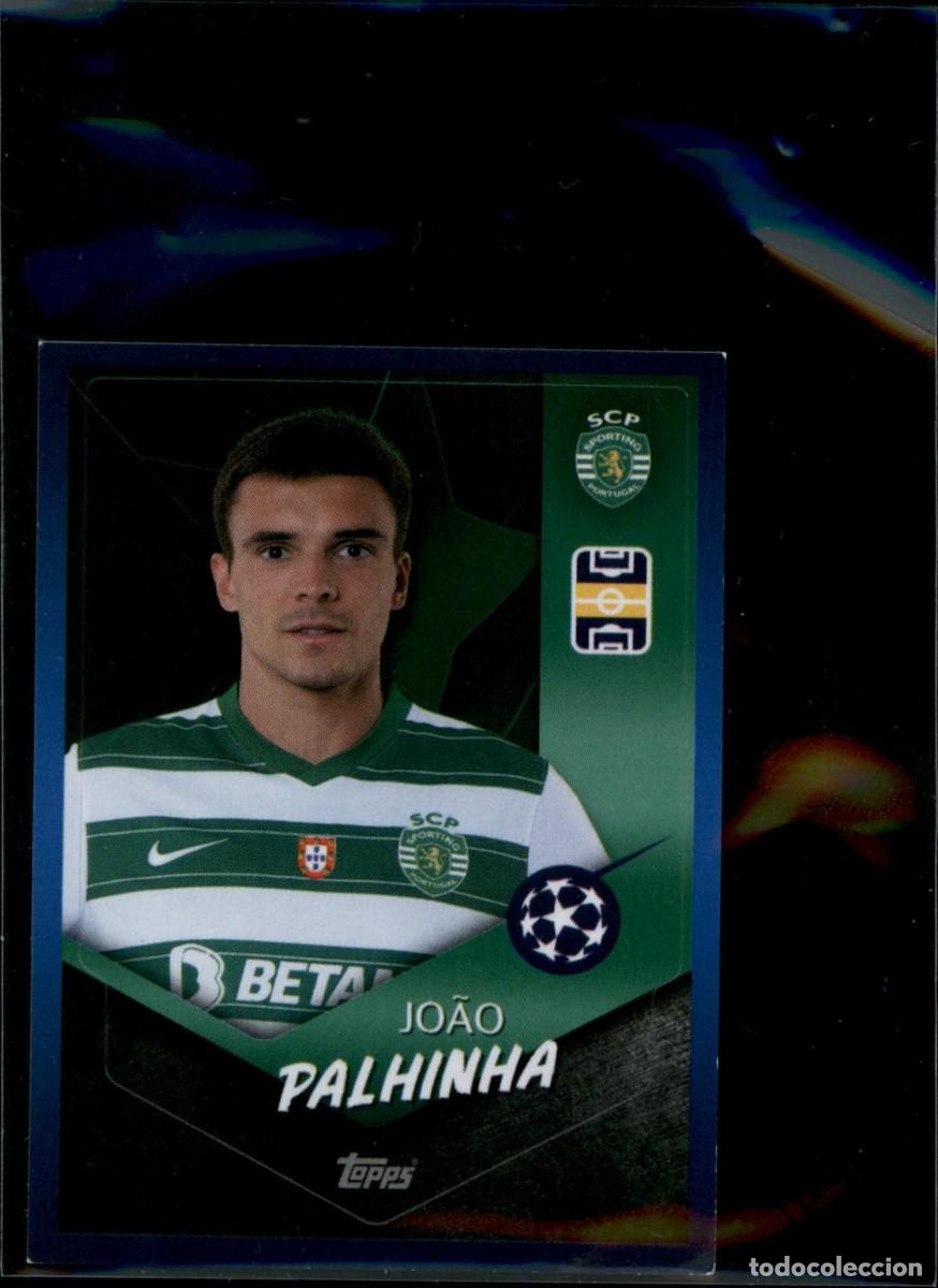 Cromos de Futebol: Joao Palhinha N&ordm; 223 Sporting Clube de Portugal Champions League 2021 2022 Topps 21 22