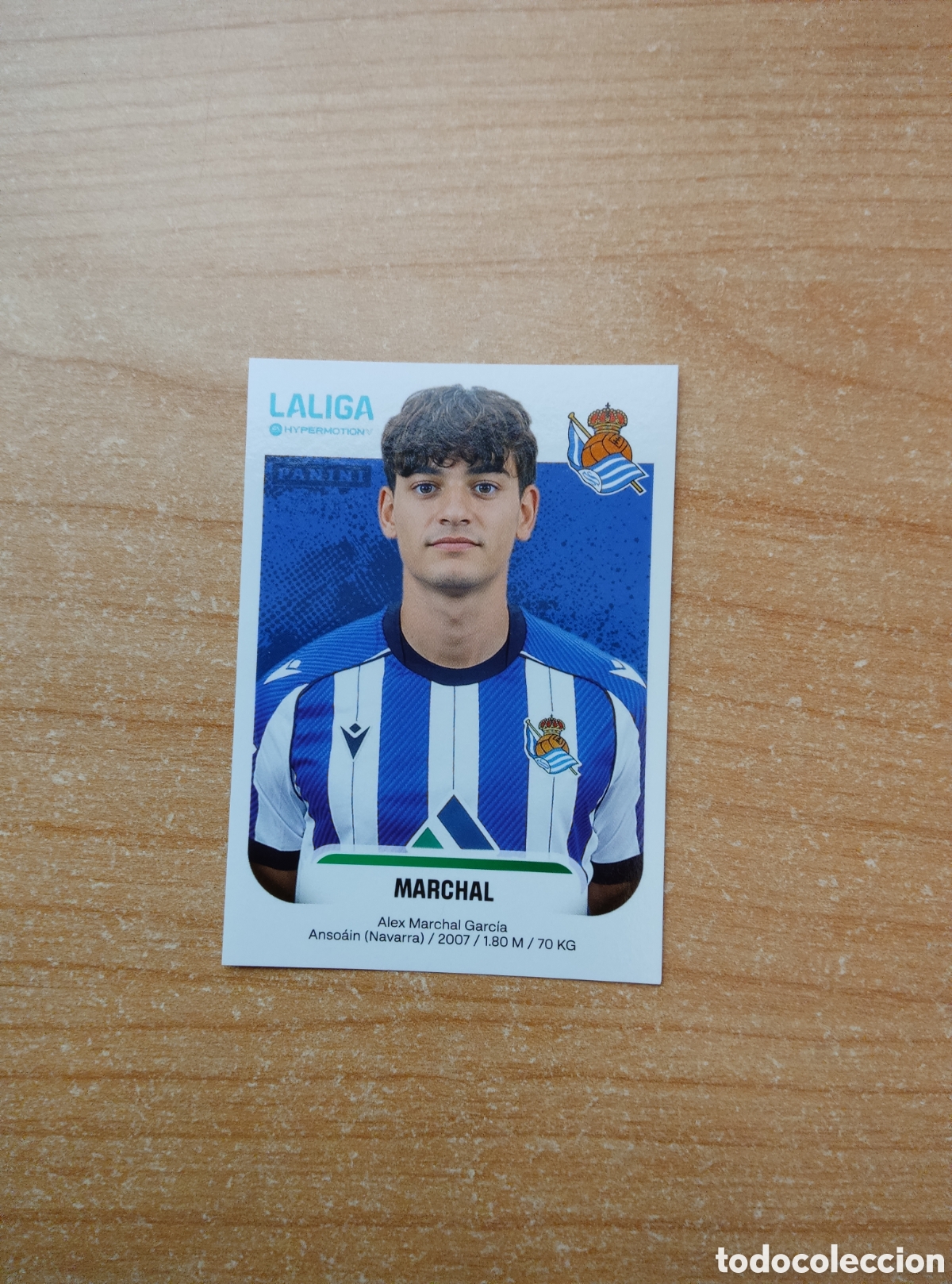 Cromos de Futebol: 358B MARCHAL REAL SOCIEDAD B LIGA HYPERMOTION 2025 2026