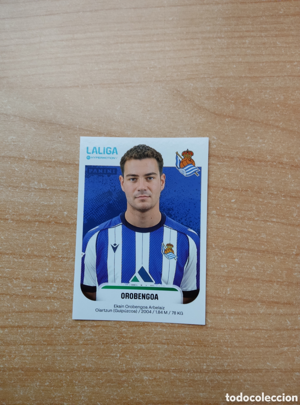 Fu&szlig;ball-Sticker: 359 OROBENGOA REAL SOCIEDAD B LIGA HYPERMOTION 2025 2026