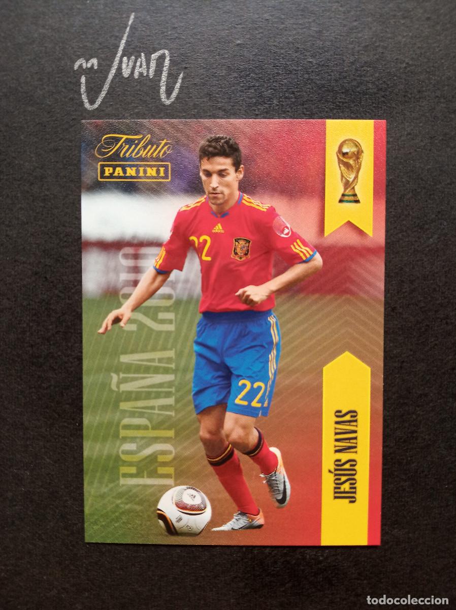 Cromos de f&uacute;tbol: N&ordm; 22 JESUS NAVAS ESPA&Ntilde;A SEVILLA FC ⚽ PANINI &reg; TRIBUTO SELECCION ESPA&Ntilde;OLA 2025 2026 MUNDIAL 25 26