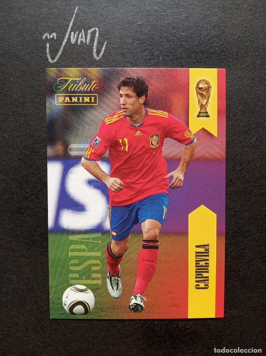 Cromos de f&uacute;tbol: N&ordm; 11 CAPDEVILA ESPA&Ntilde;A VILLARREAL CF ⚽ PANINI &reg; TRIBUTO SELECCION ESPA&Ntilde;OLA 2025 2026 MUNDIAL 25 26