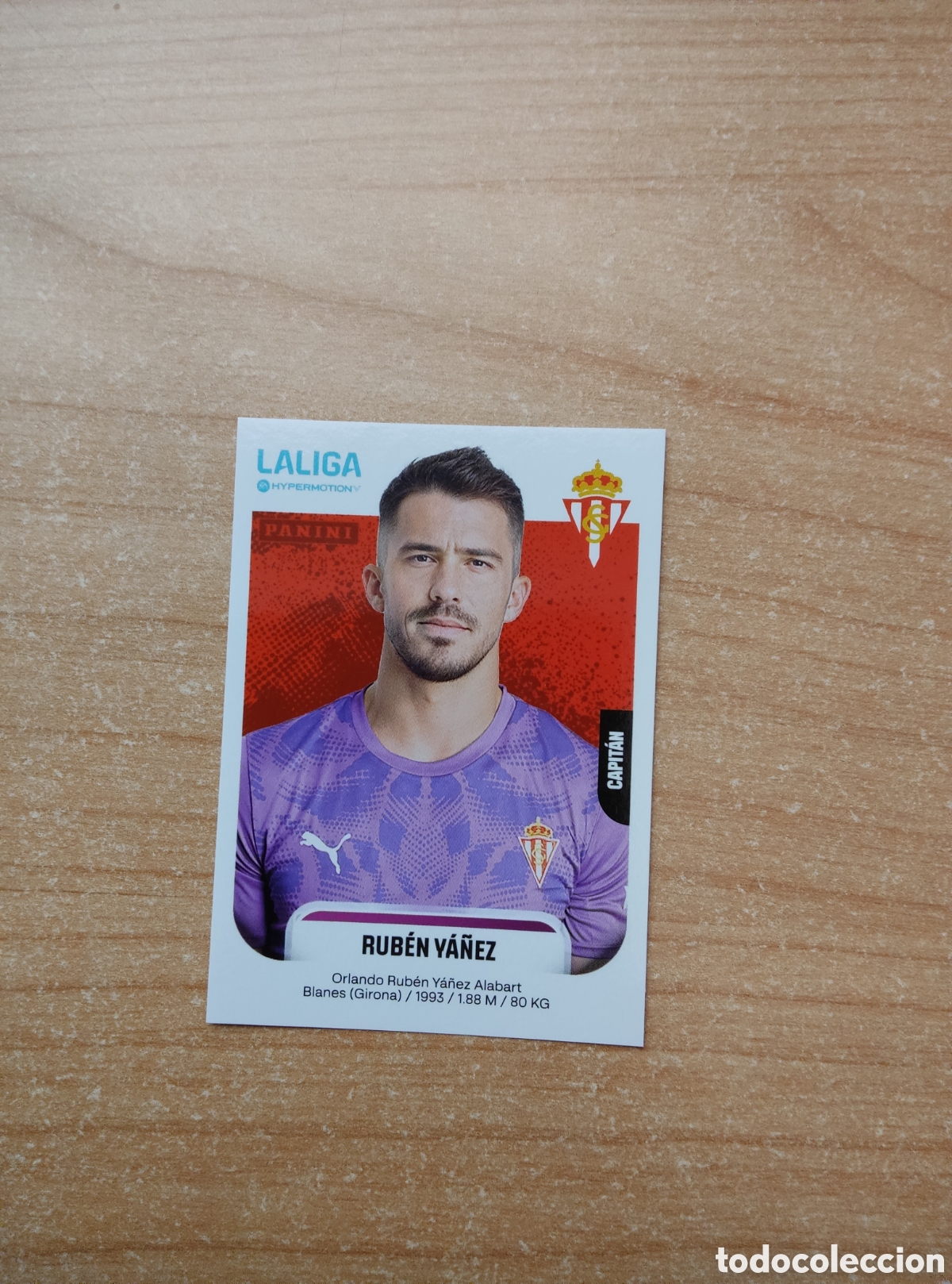 Cromos de f&uacute;tbol: 365 RUBEN YA&Ntilde;EZ SPORTING GIJON LIGA HYPERMOTION 2025 2026
