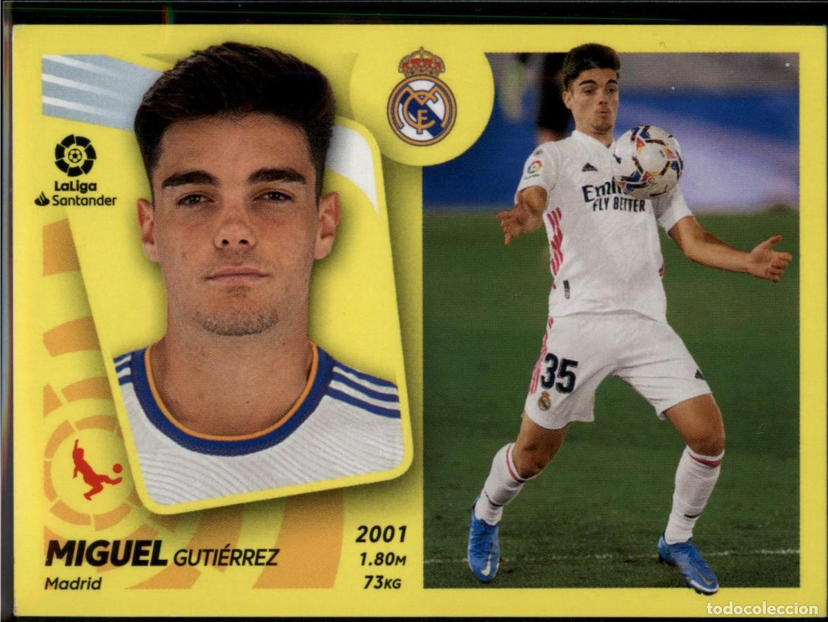 Cromos de f&uacute;tbol: Miguel Guti&eacute;rrez Coloca N&ordm; 10 Bis Madrid La Liga Santander Colecciones Este 2023 2024 Panini 23 24