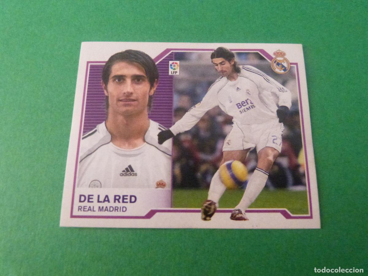 Cromos de f&uacute;tbol: CROMO FUTBOL DE LA RED REAL MADRID C.F. SIN PEGAR LIGA ESTE 2007-2008/07-08