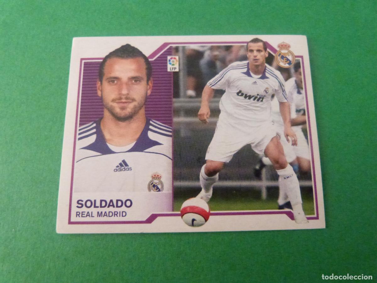 Cromos de f&uacute;tbol: CROMO FUTBOL SOLDADO REAL MADRID C.F. SIN PEGAR LIGA ESTE 2007-2008/07-08