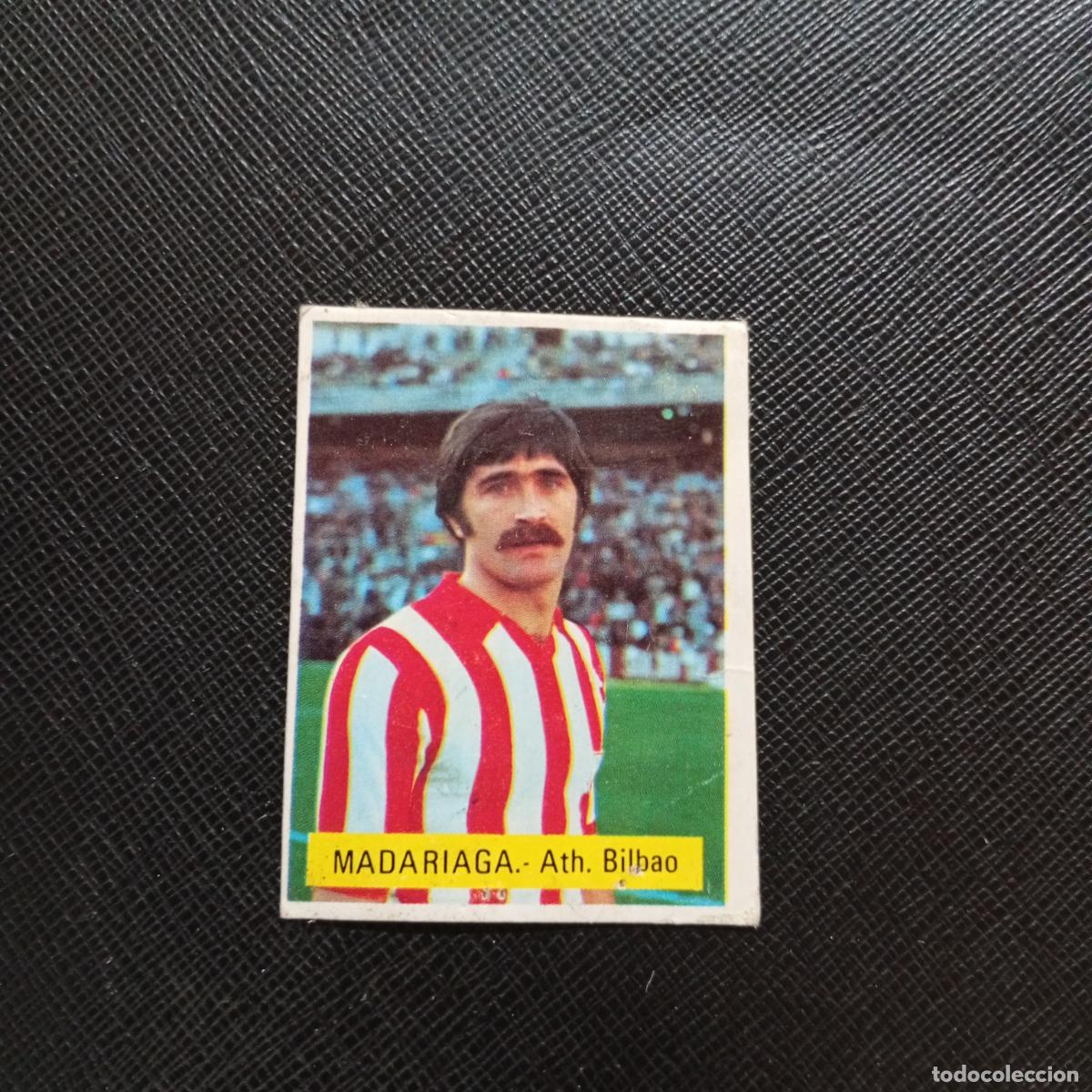 Cromos de f&uacute;tbol: MADARIAGA BILBAO FINI 1975 1976 CROMO FUTBOL LIGA 75 76 - DESPEGADO - A124 PG217