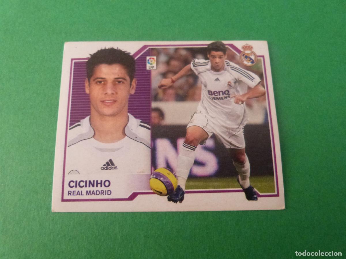 Figurine di Calcio: CROMO FUTBOL CICINHO REAL MADRID C.F. SIN PEGAR LIGA ESTE 2007-2008/07-08