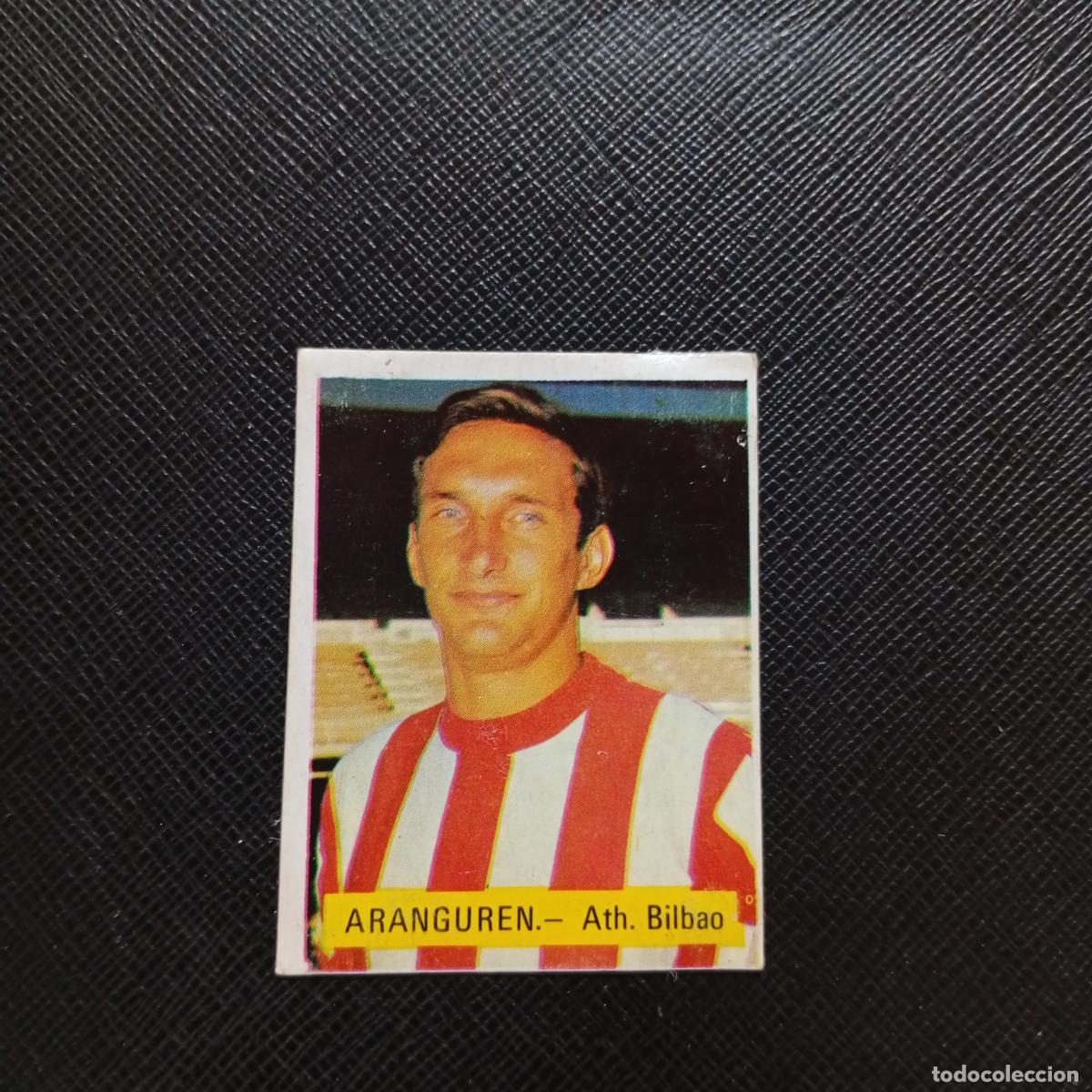Cromos de f&uacute;tbol: ARANGUREN BILBAO FINI 1975 1976 CROMO FUTBOL LIGA 75 76 - DESPEGADO - A124 PG217