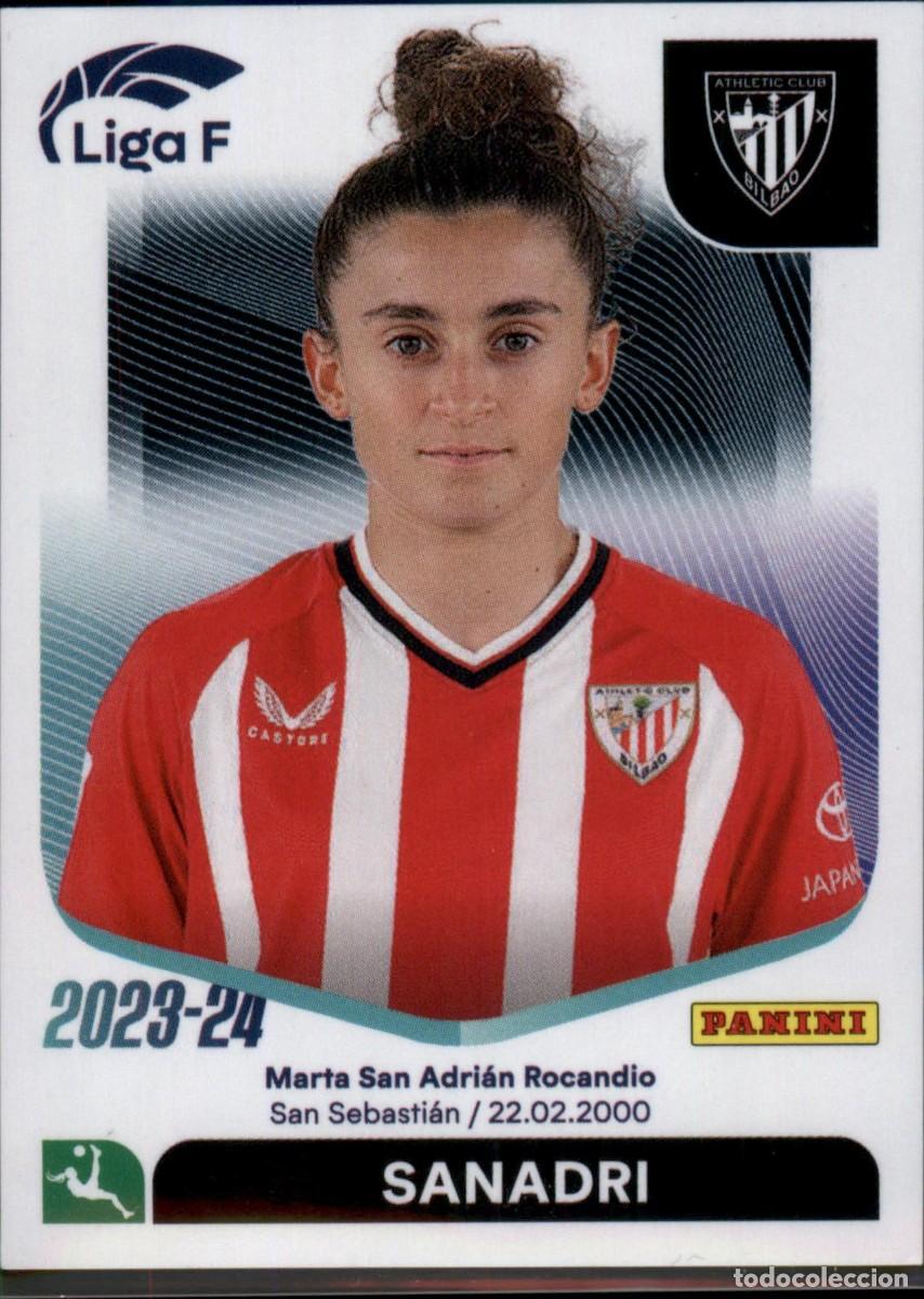 Cromos de f&uacute;tbol: Peke N&ordm; 20 A Athletic Club Liga F Colecciones Este 2023 2024 Panini 23 24
