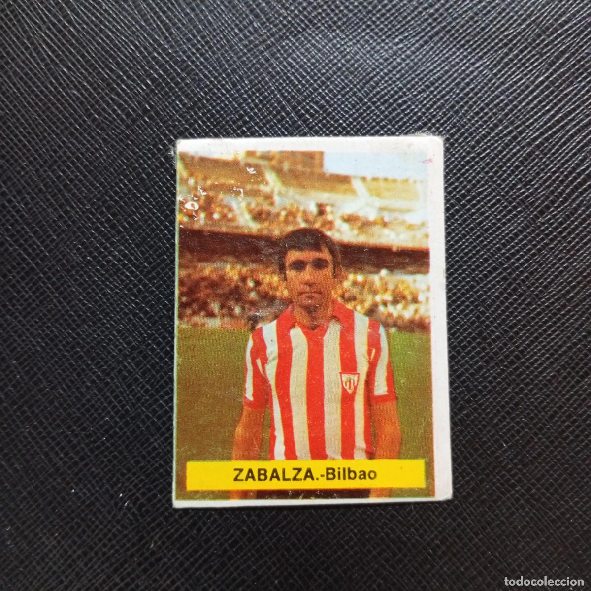 Cromos de f&uacute;tbol: ZABALZA BILBAO FINI 1975 1976 CROMO FUTBOL LIGA 75 76 - DESPEGADO - A124 PG217