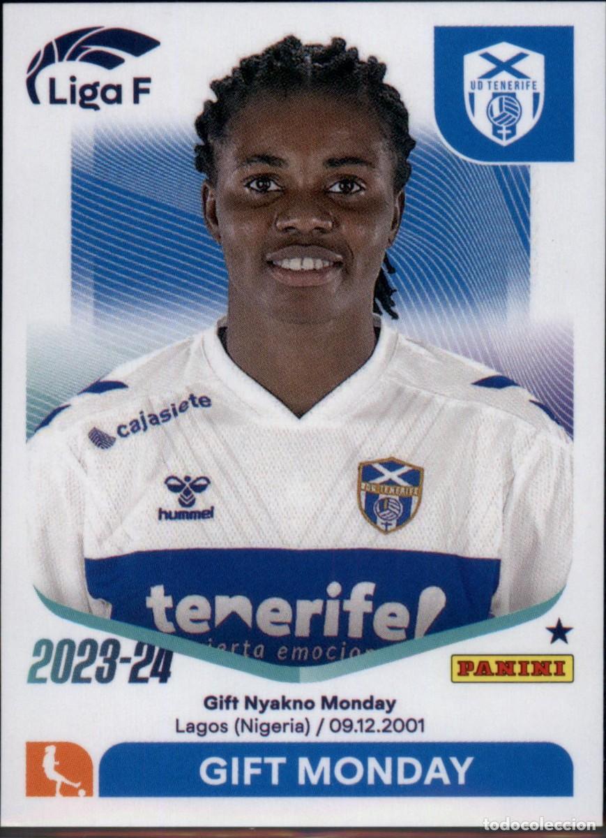 Cromos de f&uacute;tbol: Gift Monday N&ordm; 96 Adeje Tenerife Liga F Colecciones Este 2023 2024 Panini 23 24