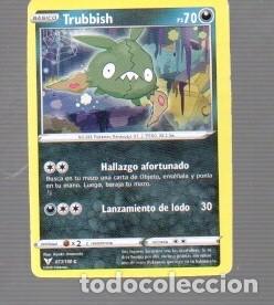 Cromos de f&uacute;tbol: CROMO DE POK&Eacute;MON DE BASICO TRUBBISH PS 70 N&ordm; 568 DEL A&Ntilde;O 2020
