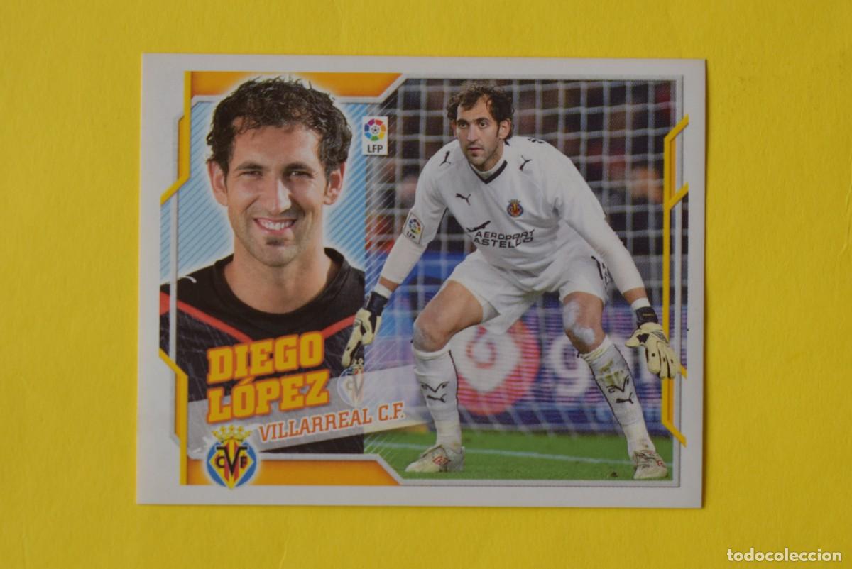 Cromos de f&uacute;tbol: Cromo Liga 2010 2011. 10 11. Diego L&oacute;pez. Villarreal. N &ordm; 1. Colecciones ESTE. Sin pegar