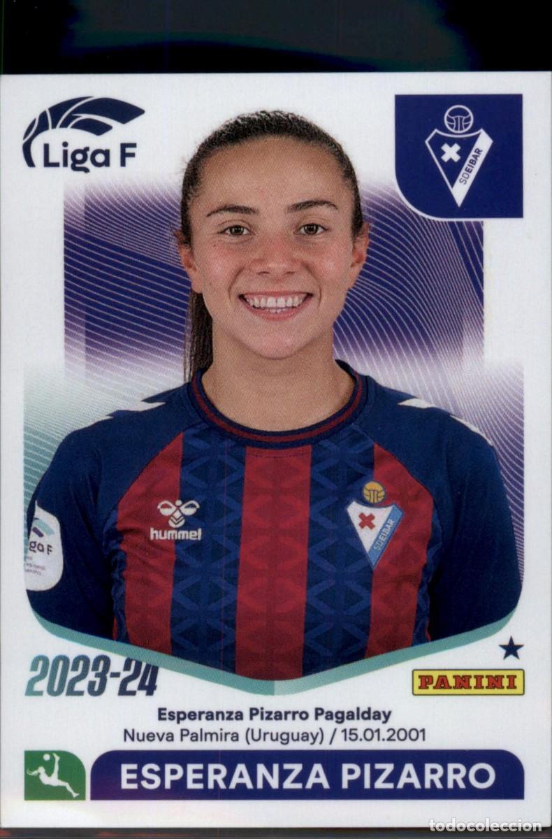 Cromos de f&uacute;tbol: Esperanza Pizarro N&ordm; 119 SD Eibar Liga F Colecciones Este 2023 2024 Panini 23 24