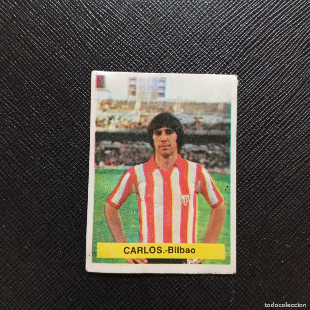 Cromos de f&uacute;tbol: CARLOS BILBAO FINI 1975 1976 CROMO FUTBOL LIGA 75 76 - DESPEGADO - A124 PG235
