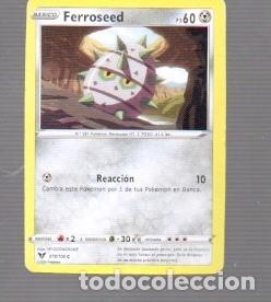 Cromos de f&uacute;tbol: CROMO DE POK&Eacute;MON DE BASICO FERROSEED PS 70 N&ordm; 597 DEL A&Ntilde;O 2020