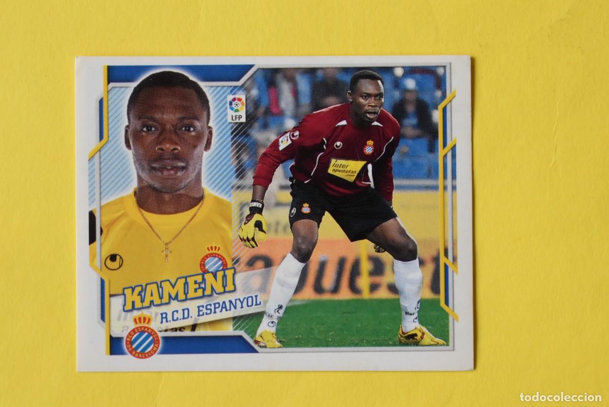 Cromos de f&uacute;tbol: Cromo Liga 2010 2011. 10 11. Kameni. Espanyol. N &ordm; 1. Colecciones ESTE. Sin pegar